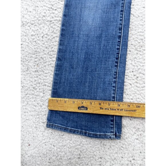 Women's Levi Strauss Medium Wash Curvy Bootcut Denim Jeans Size 28 - Picture 4 of 11